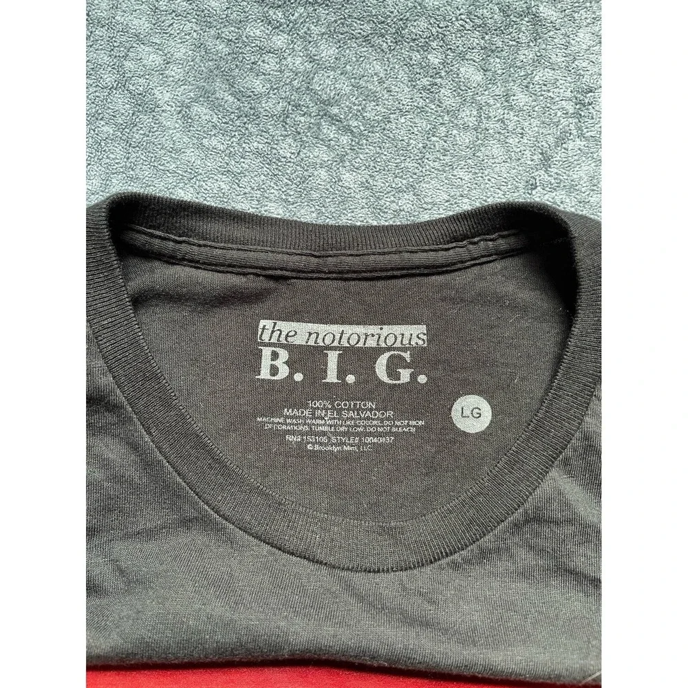 The Notorious B.I.G Trust Nobody Graphic T-Shirt Size‎ Large NWOT